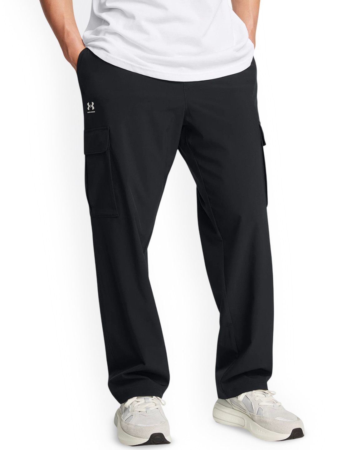 UNDER ARMOUR Men Vibe Slim-Fit Mid-Rise Track Pants