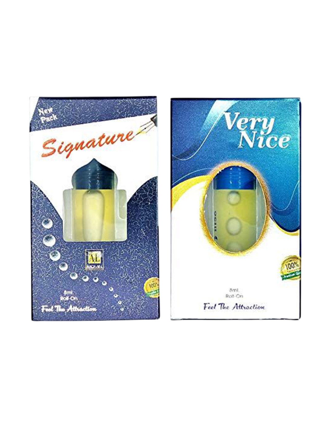 RAVIOUR LIFESTYLE Set Of 2 Signature & Very Nice Alcohol Free Roll On Attar - 8 ml Each