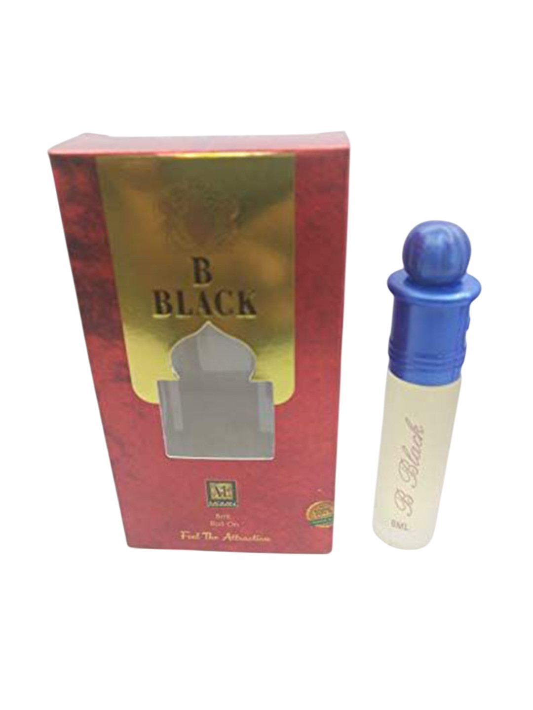 RAVIOUR LIFESTYLE Set Of 2 B-Black Non-Alcoholic Roll On Attar - 8 ml Each