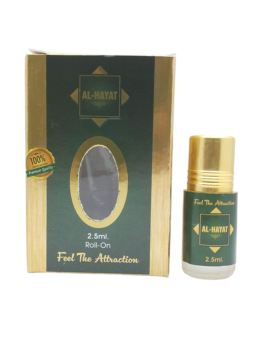 RAVIOUR LIFESTYLE Al- Hayat Alcohol-free Roll On Attar- 2.5 ml
