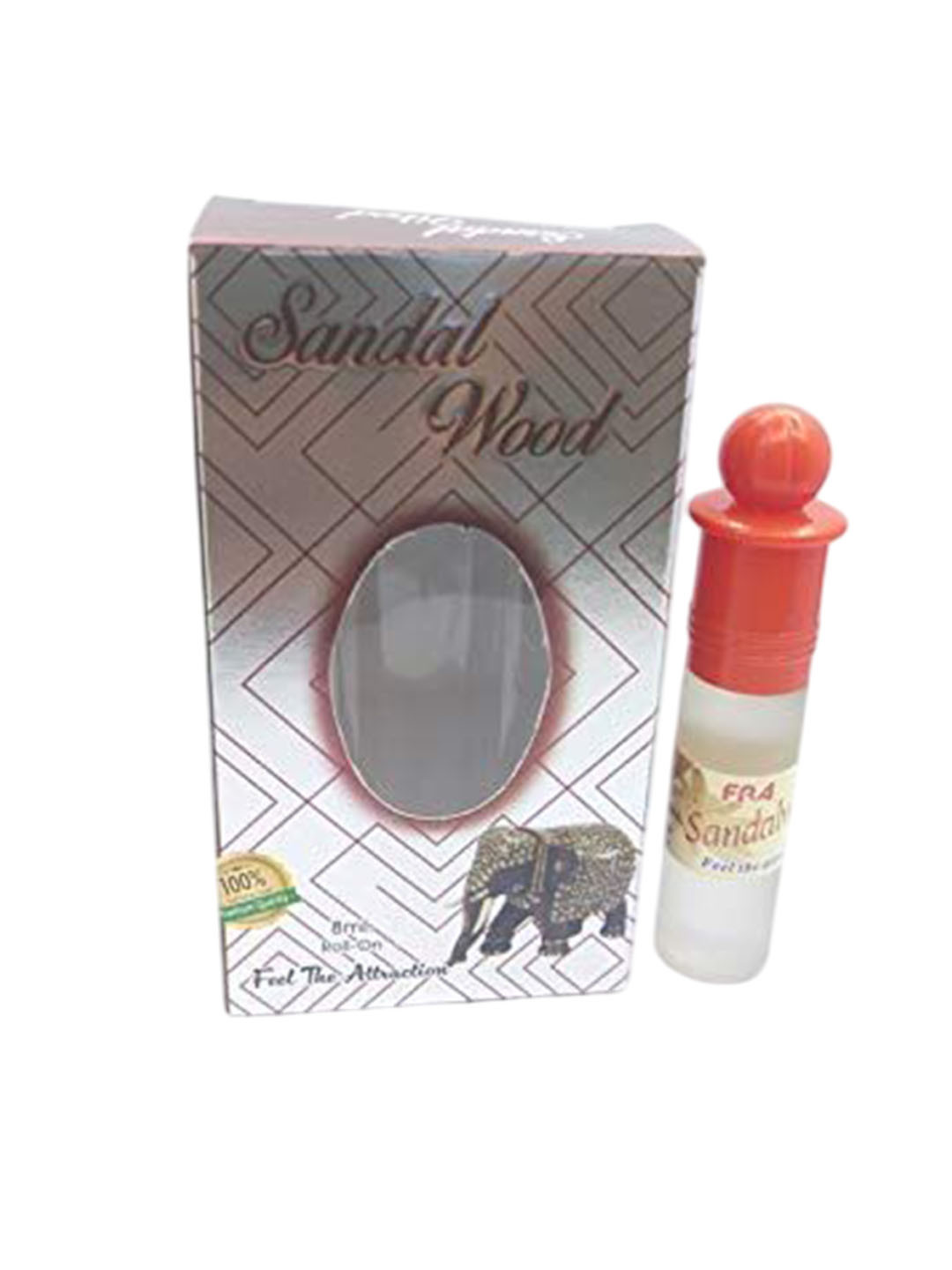 RAVIOUR LIFESTYLE Sandalwood Roll On Attar - 8 ml