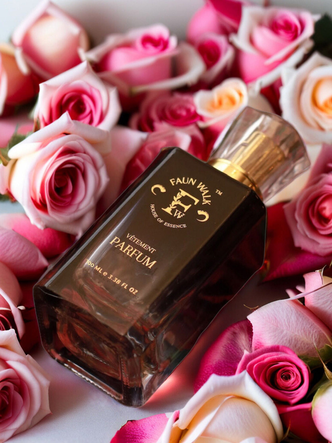 FAUN WALK Nomade Rose Long Lasting & Premium Unisex Perfume - 100 ml