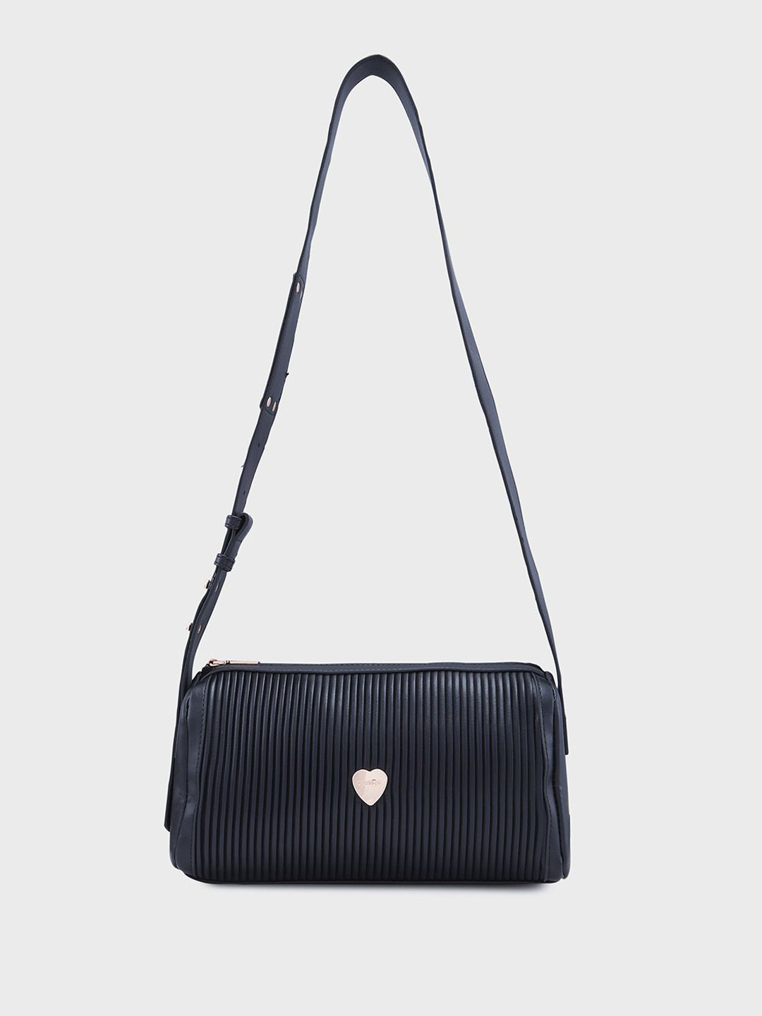 Caprese Ava Women Black Medium Sling Bag