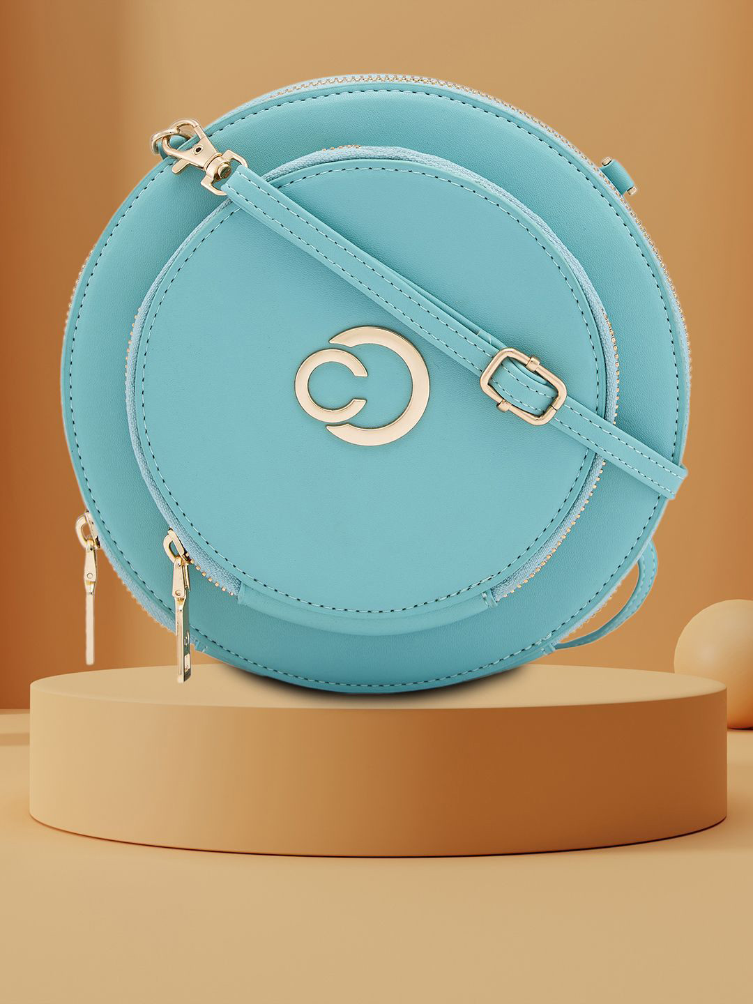 Caprese Alfie Women Mint Small Sling Bag