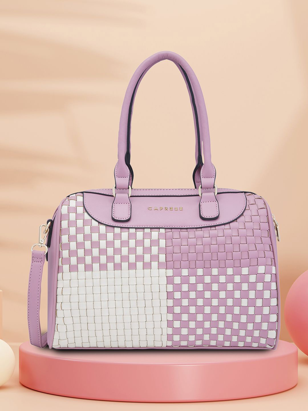 Caprese Aria Women Blush Medium Satchel Bag