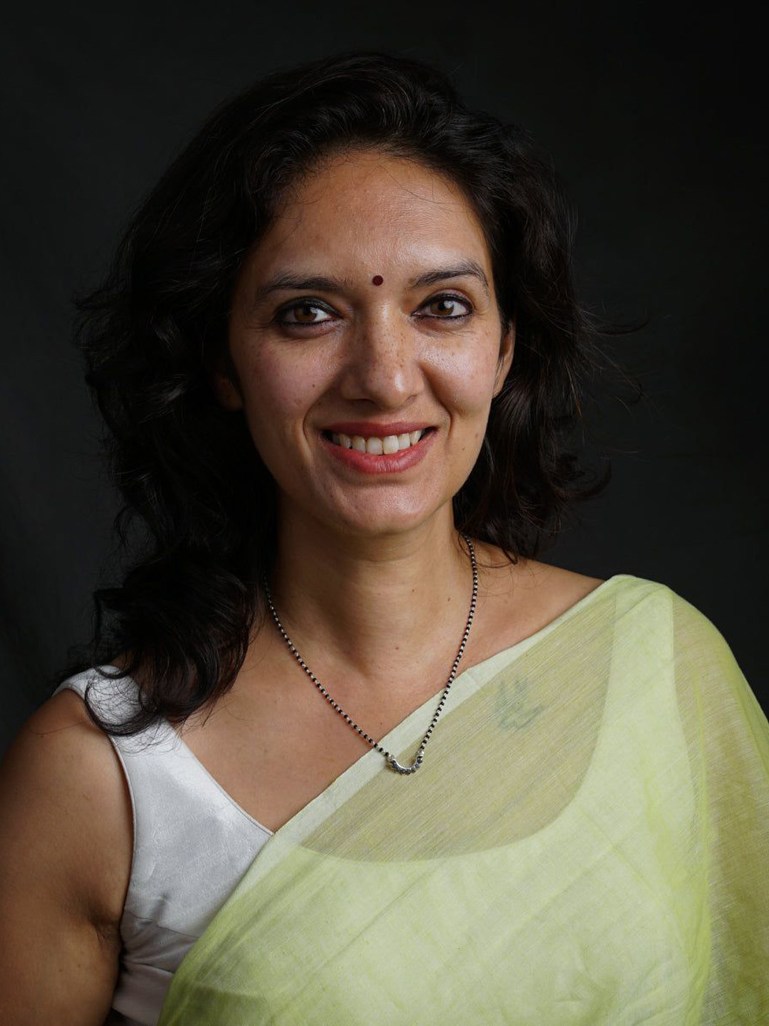 House of Aadyaa 925 sterling Silver Petals Mangalsutra