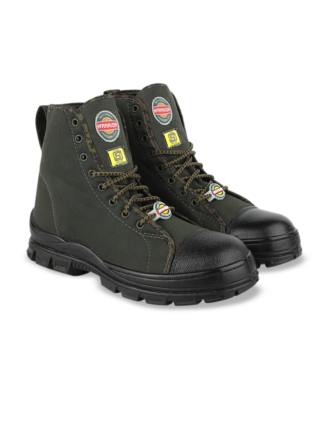 WARRIOR Men Olive Jungle Boot (88-46)