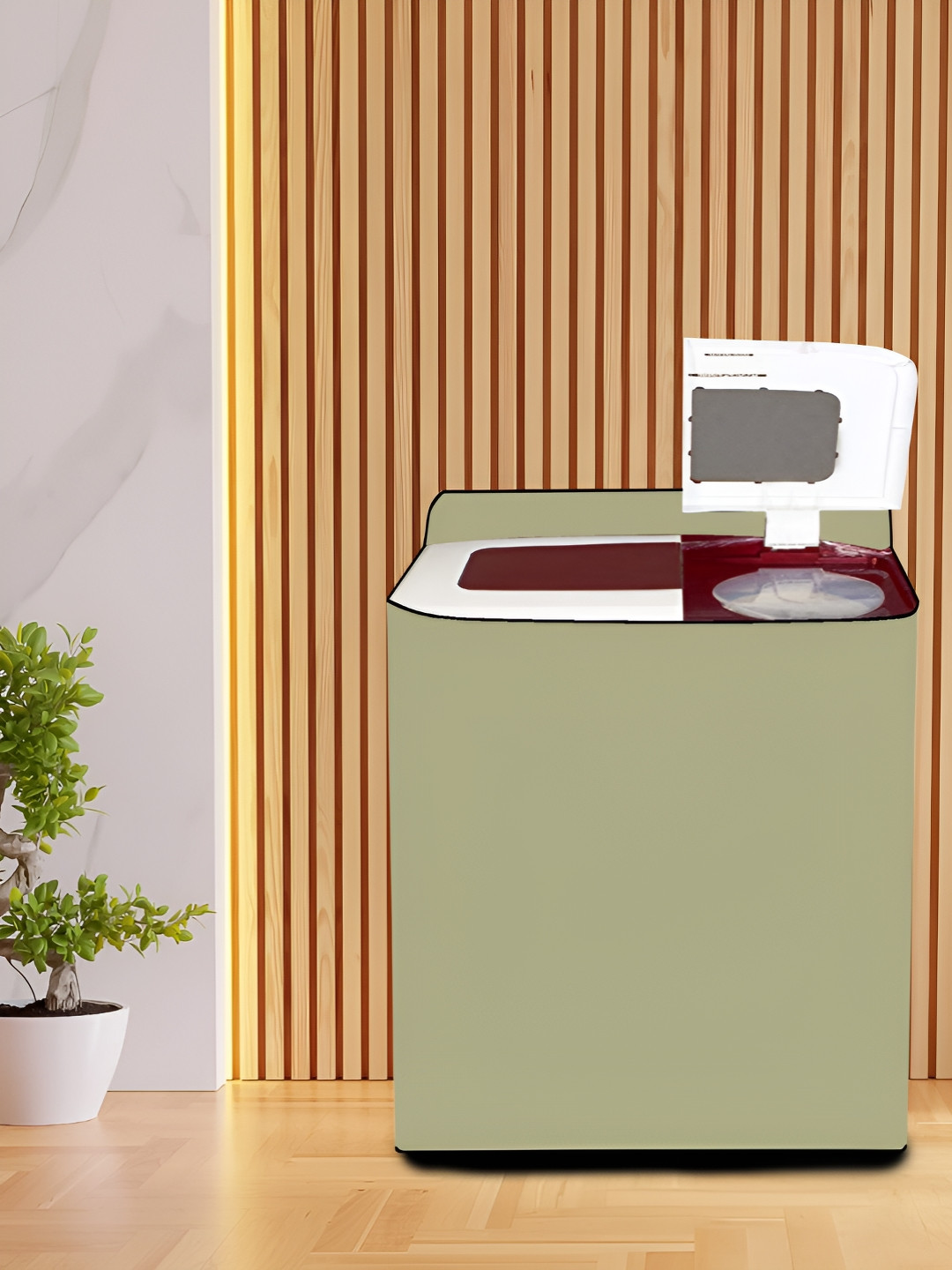 KANUSHI INDUSTRIES Khaki Top Load Semi Automatic Washing Machine