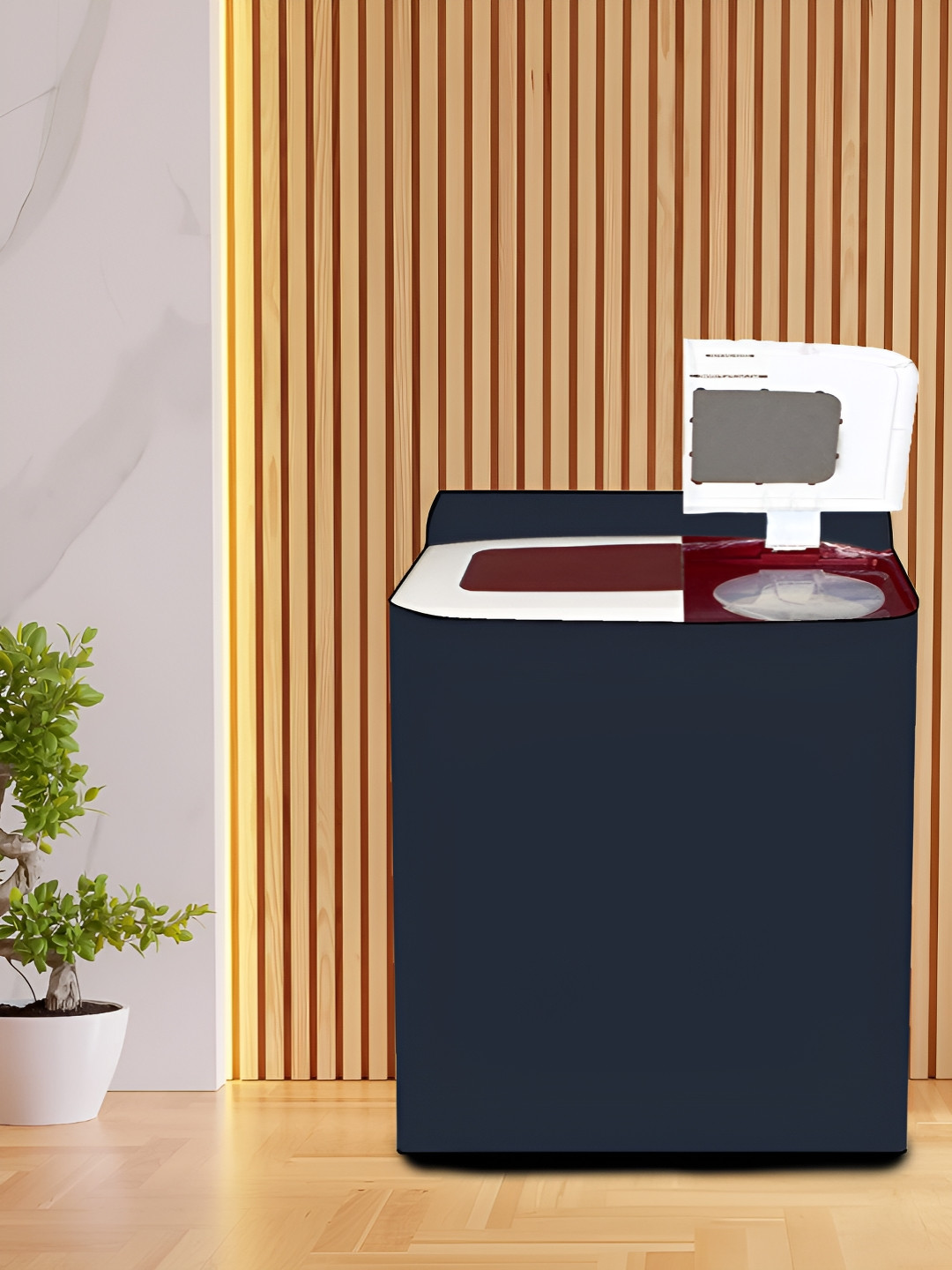 KANUSHI INDUSTRIES Blue Top Load Semi Automatic Washing Machine Cover