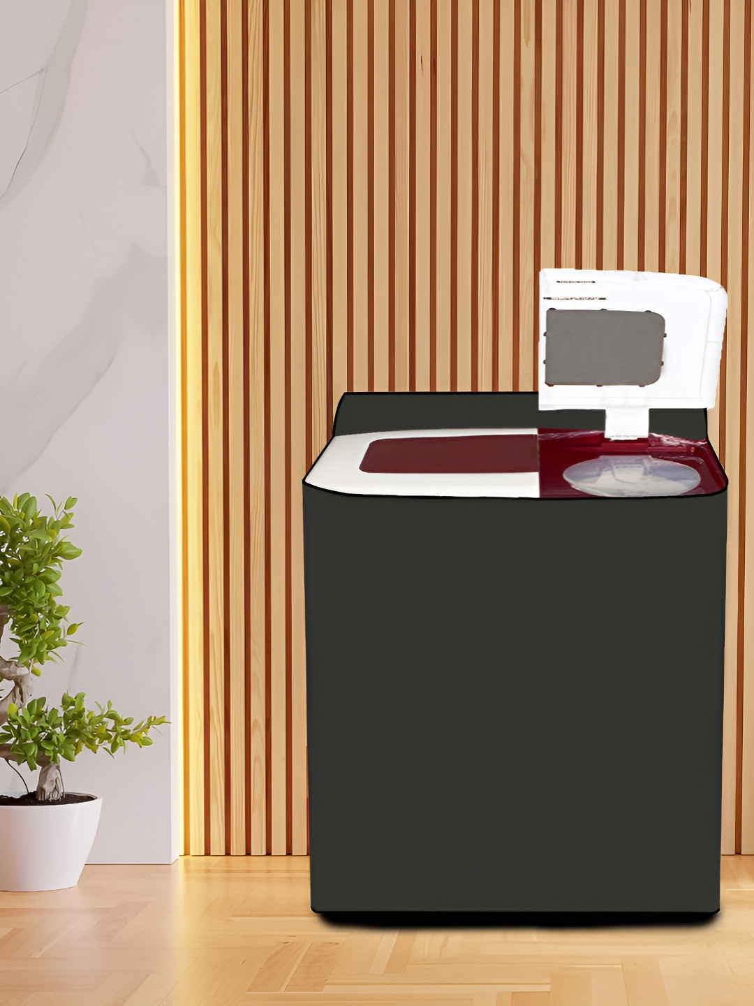 KANUSHI INDUSTRIES Green Top Load Semi Automatic Washing Machine Cover