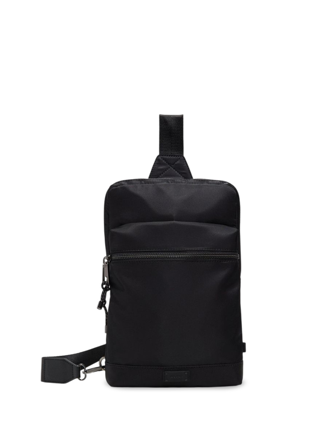 ALDO Men HEAKITH Solid Structured Sling Bag