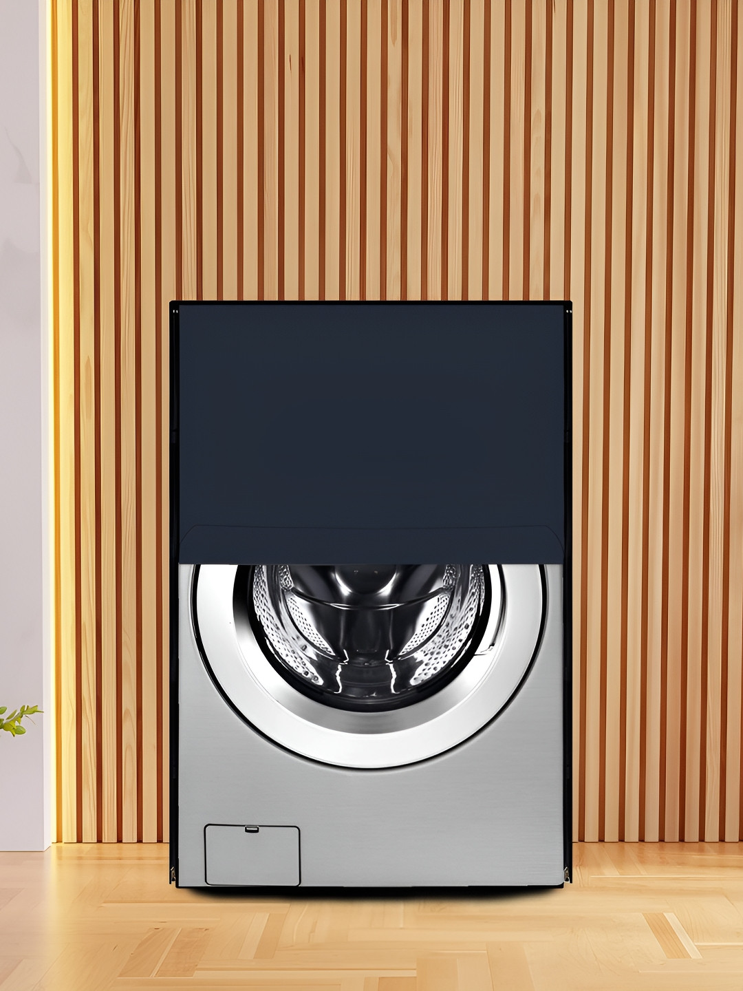 KANUSHI INDUSTRIES Blue Front Load Automatic Waterproof Washing Machine Cover