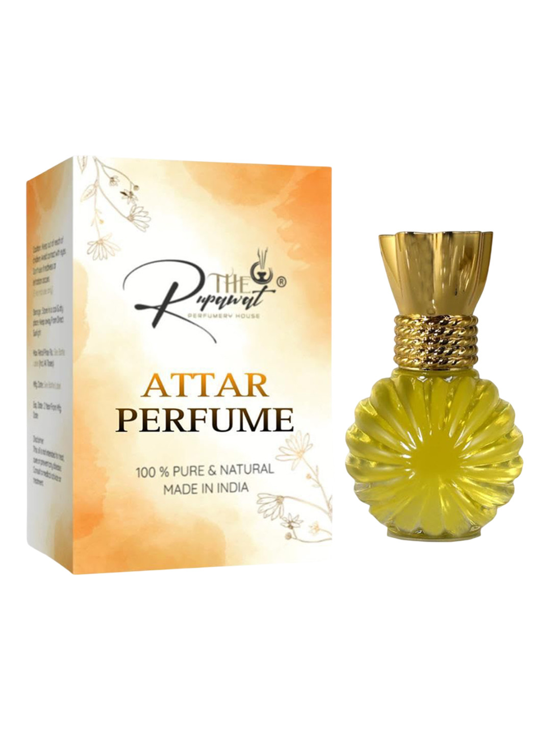 THE RUPAWAT Perfumery House Splendid Wood Premium Natural & Alcohol Free Attar - 12 ml
