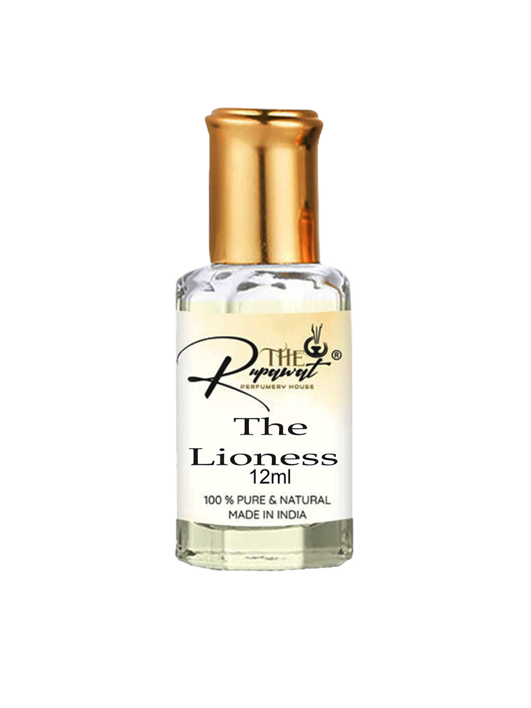 THE RUPAWAT Perfumery House The Lioness 100% Pure & Natural Alcohol-Free Attar - 12 ml