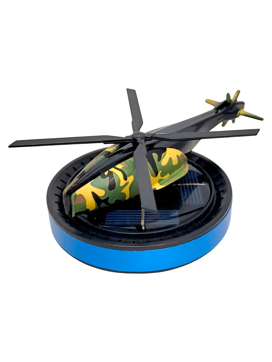 Extreme Karigari Helicopter Black Bronze Metallic Living Room Tiny Showpiece - 1.5 Inches