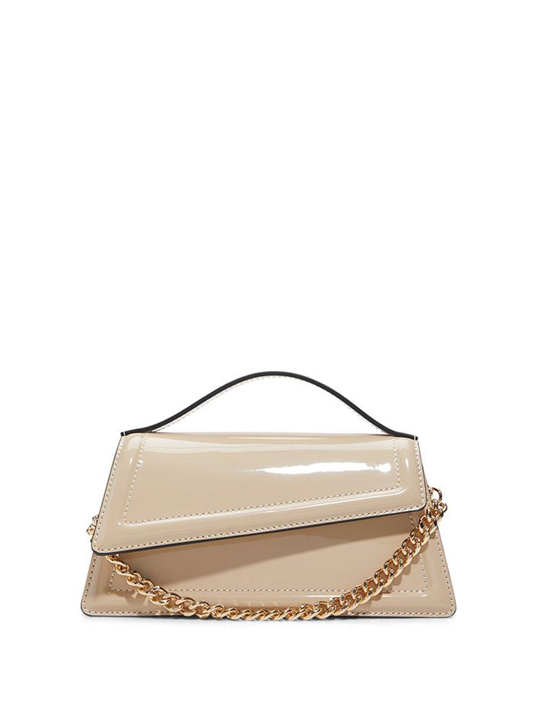 ALDO Women LYSANDRIA Solid Structured Leather Sling Bag