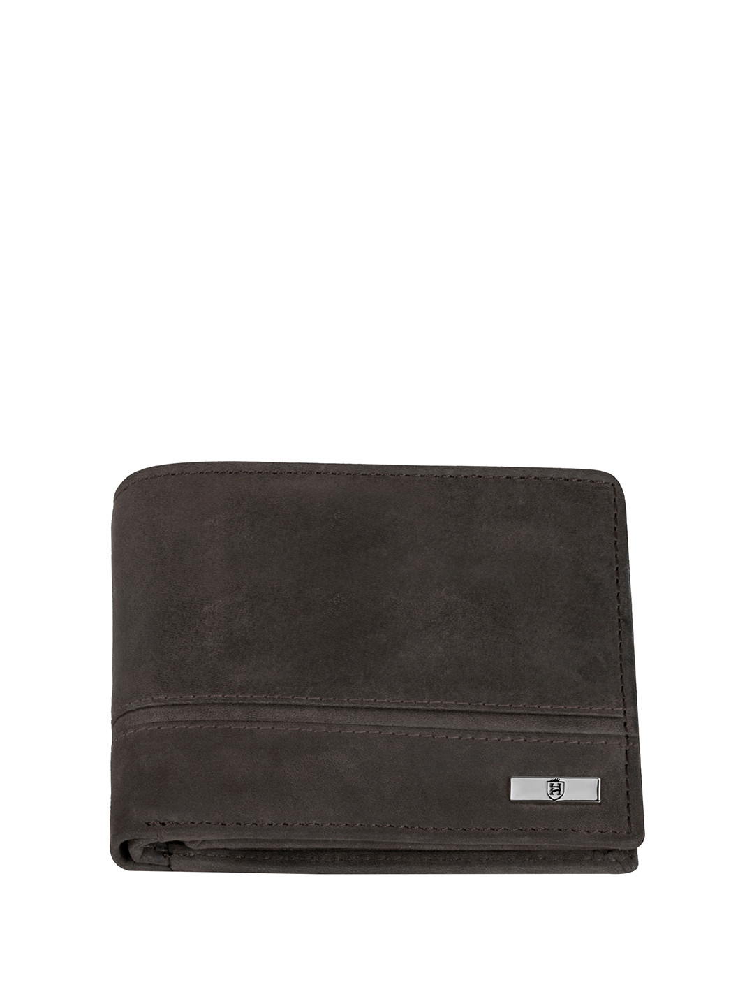 Hornbull Denial Cofee Hunter RFID Protected Genuine Leather Two Fold Wallet