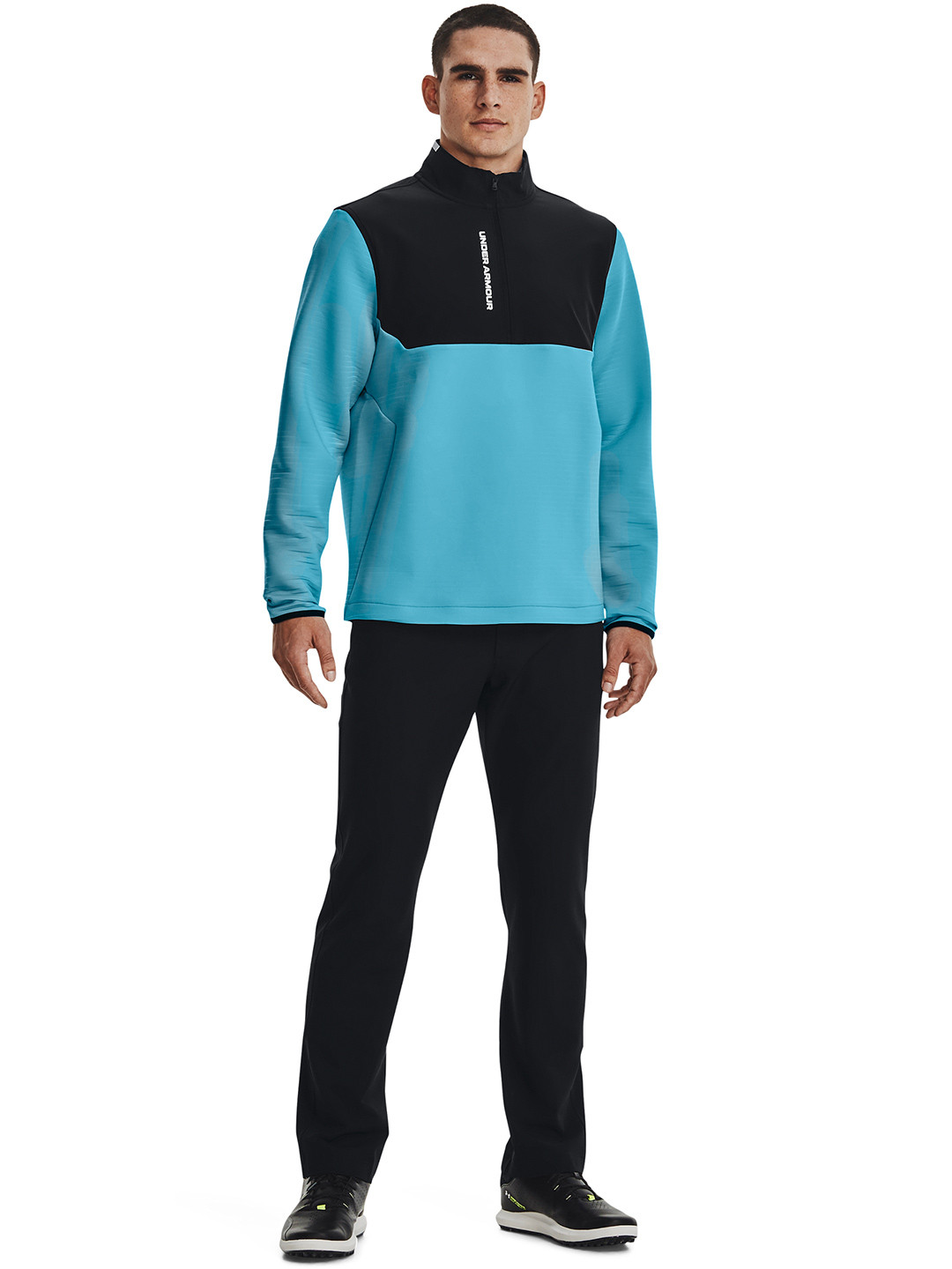 UNDER ARMOUR Men Storm Daytona Zip Relaxed Fit Tshirt