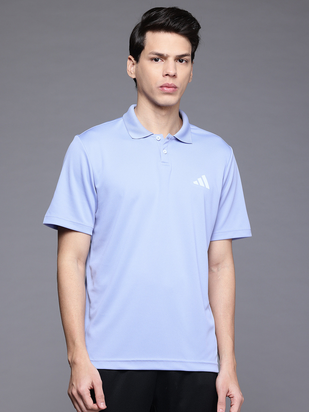 ADIDAS Logo Polo Collar Training T-shirt