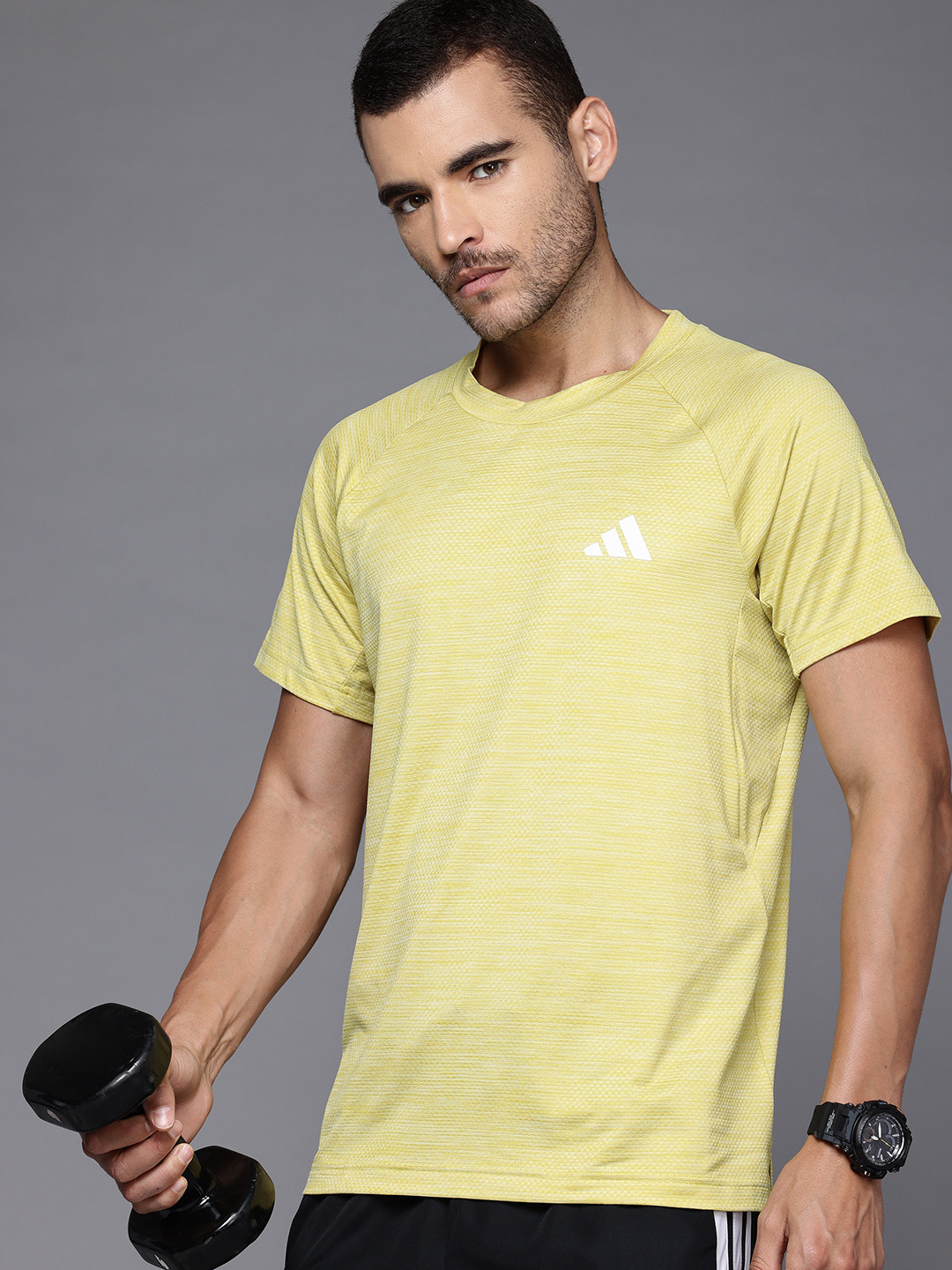 ADIDAS Slim Fit Gym T-shirt