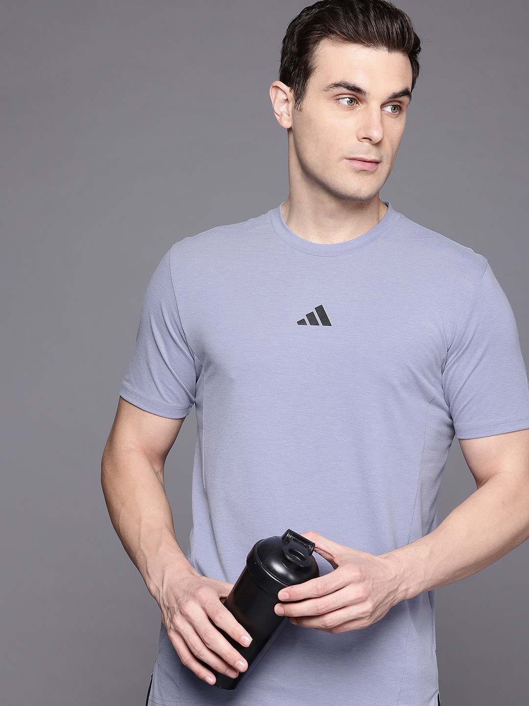 ADIDAS Men Slim Fit Designed For Training T-shirt