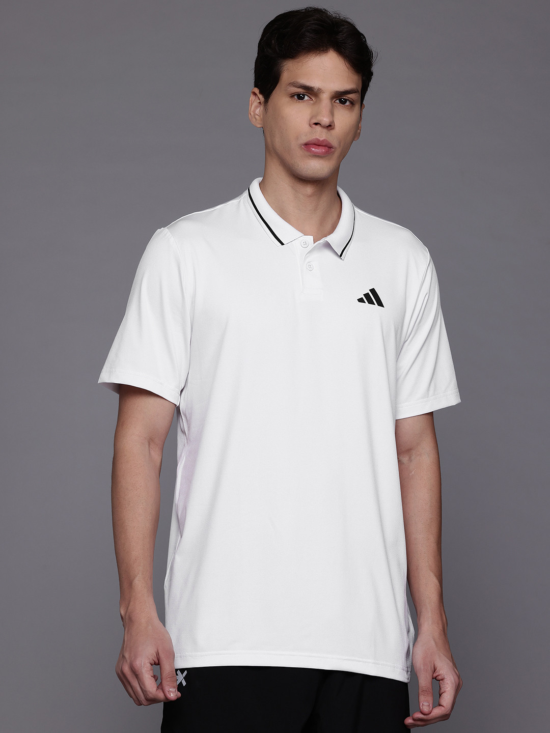 ADIDAS Men Club Tennis Climacool Pique Polo Collar  T-shirt