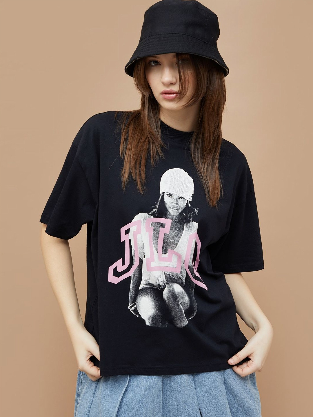 Ginger by Lifestyle Women Jennifer Lopez- Music Band Printed T Shirt