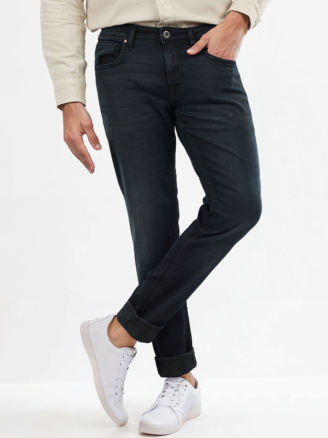 Celio Men Cotton Jean Skinny Fit Low-Rise Stretchable Jeans