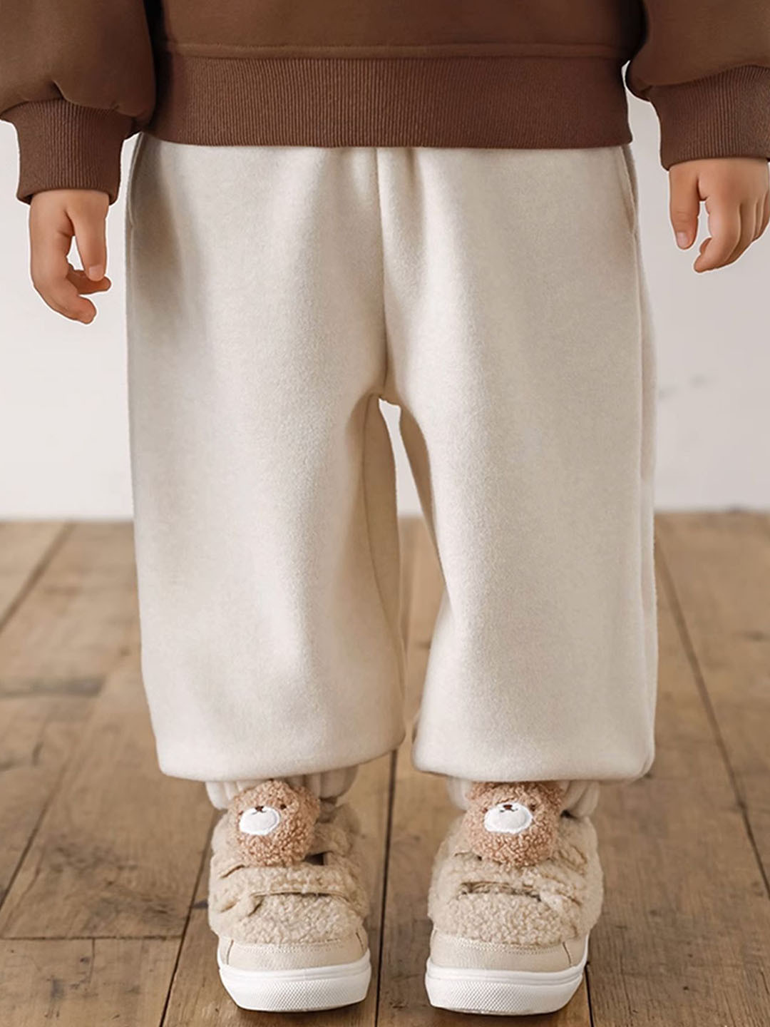 LULU & SKY Girls Relaxed Fit Casual Joggers Track Pants