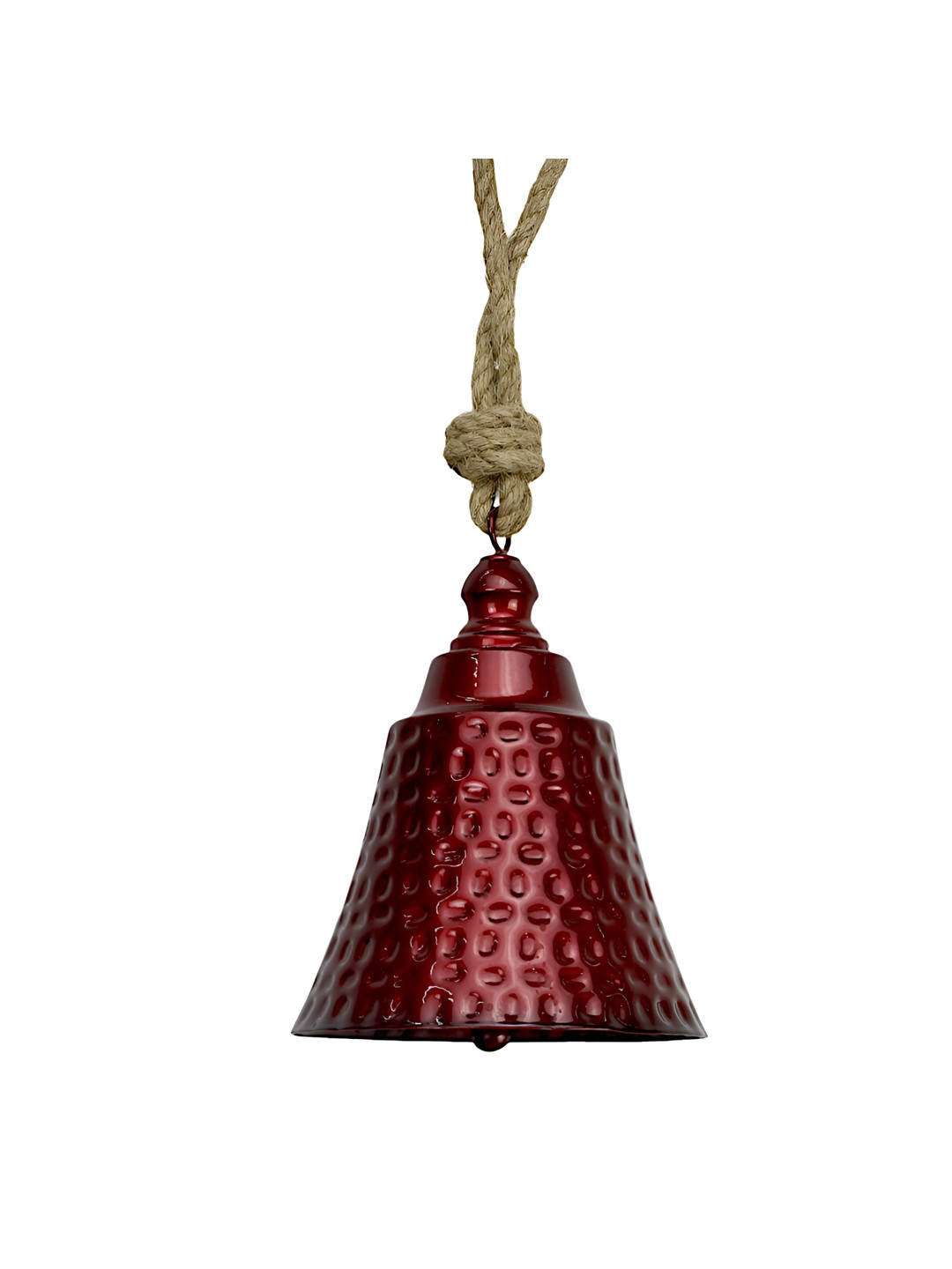 Hind Decor Red Hanging Christmas Bell Festive Decor