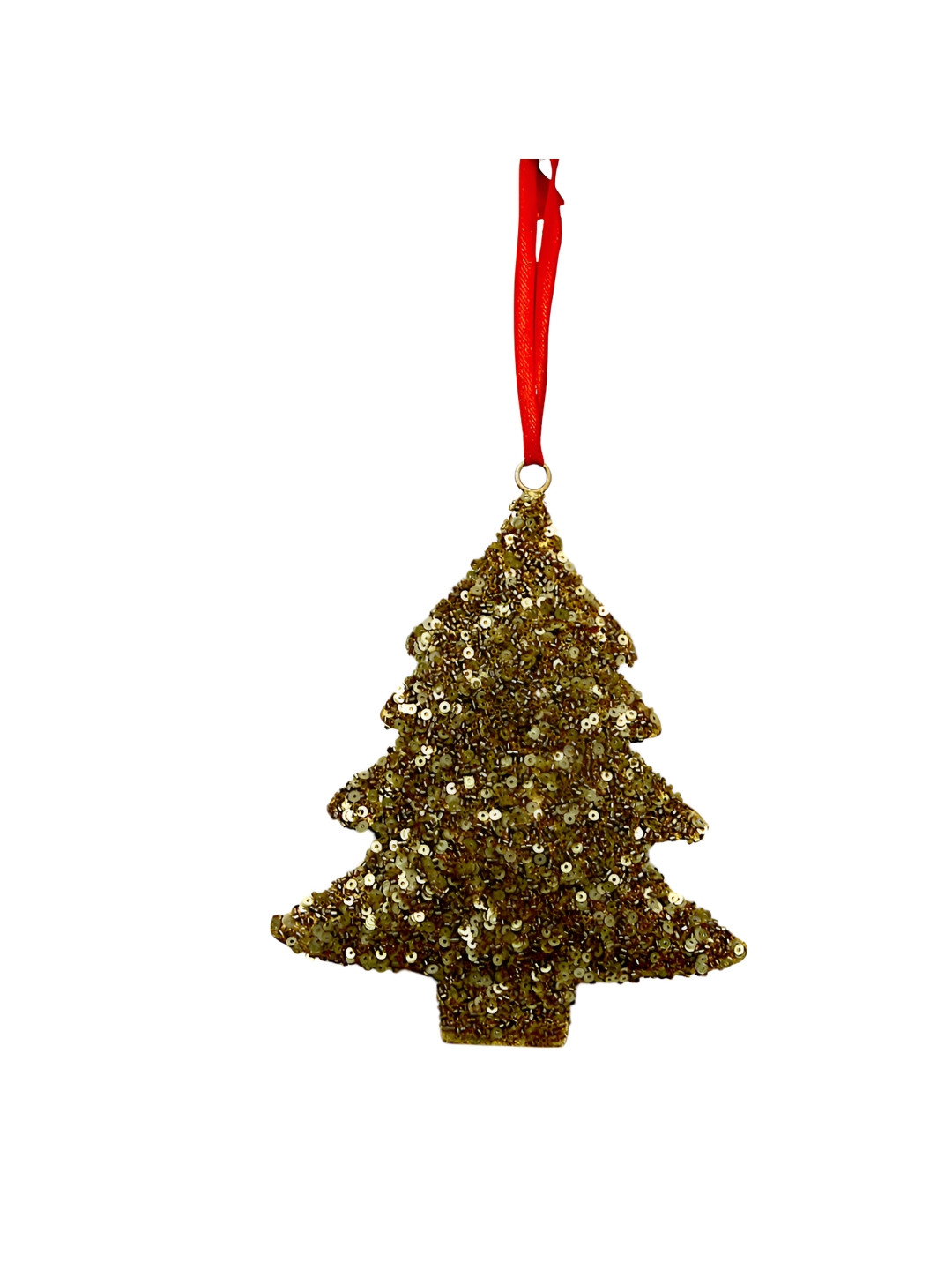 Hind Decor Brown Hanging Christmas Tree Metal Festive Decor