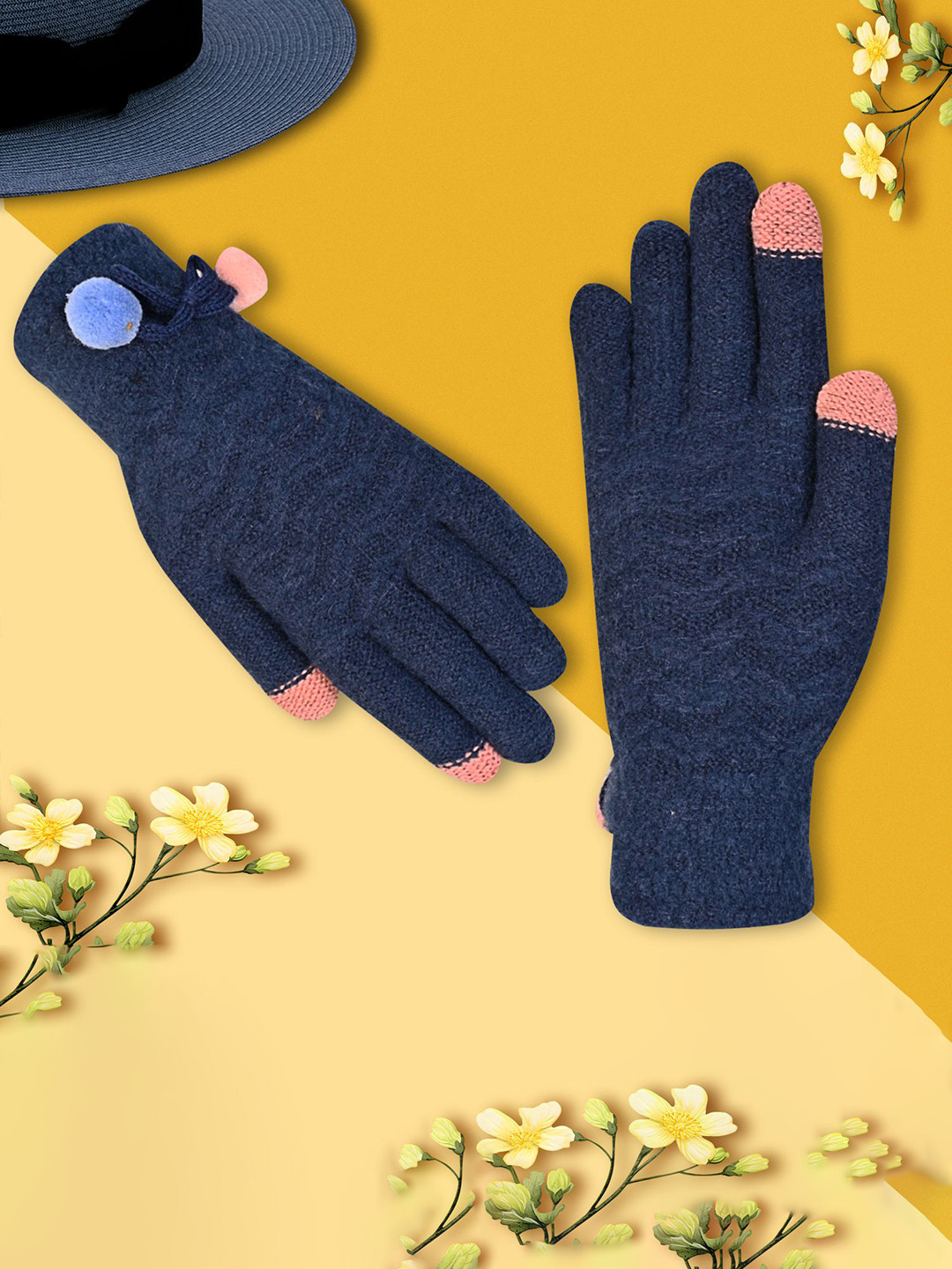 LOOM LEGACY Women Winter Touchscreen Gloves