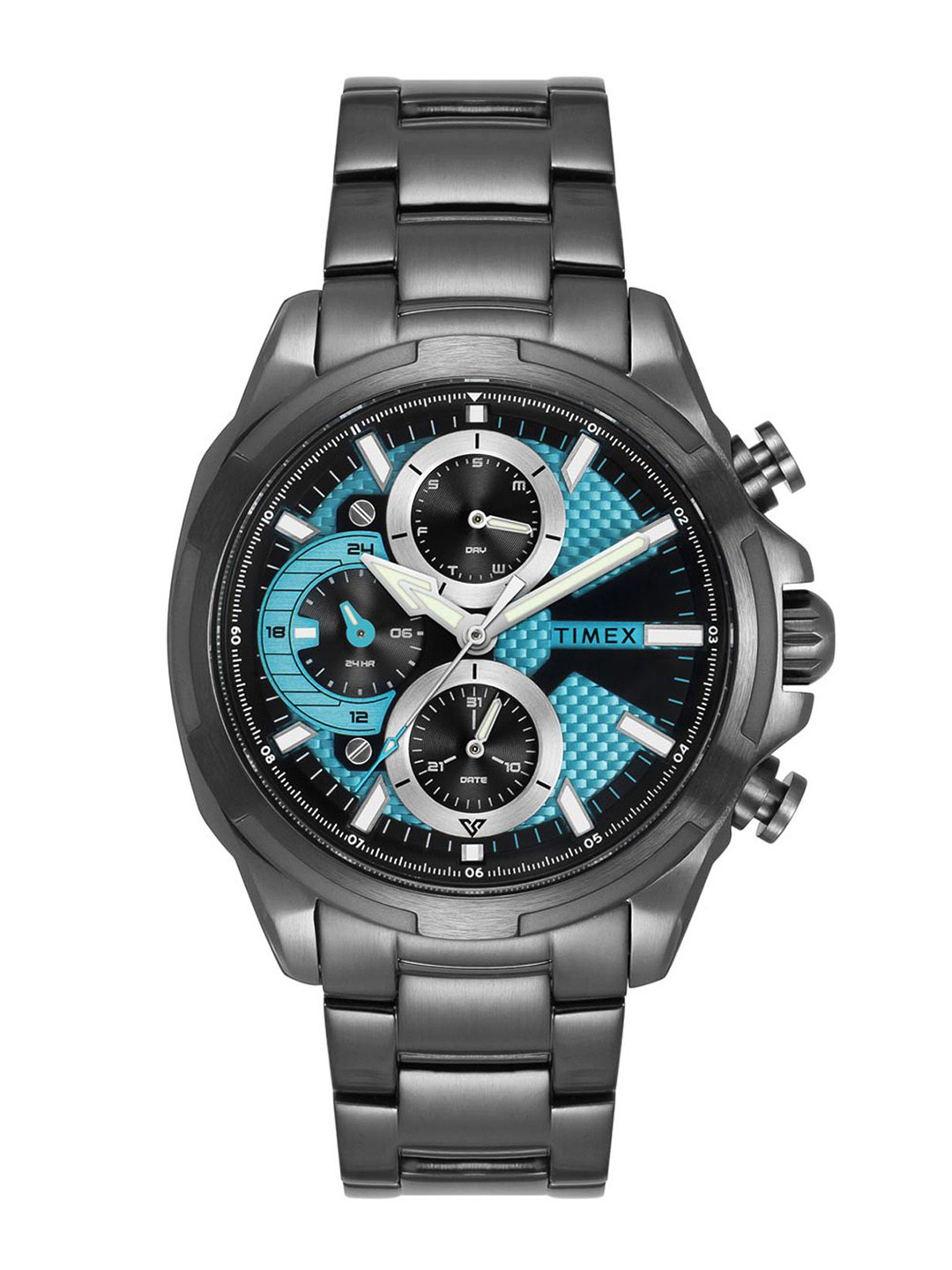 Timex Men Dial & Stainless Steel Straps Analogue Watch TWEG25002