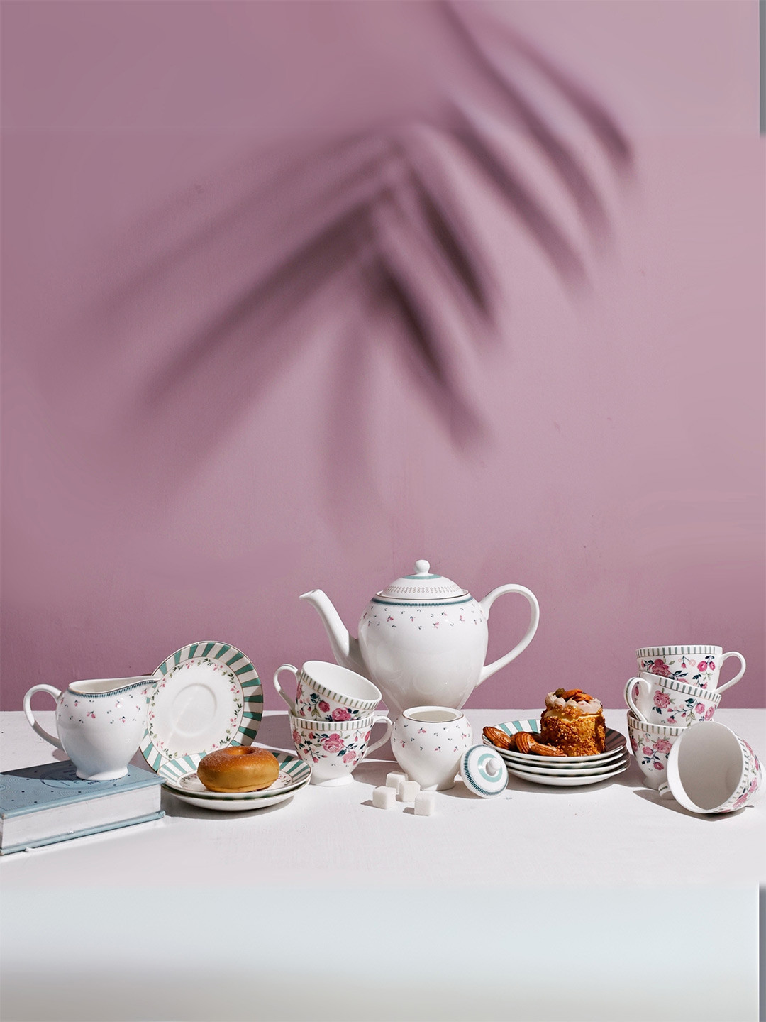 CLAY CRAFT Magique By The Wishing Chair Set Of 15 Portrait Of A Rose Tea