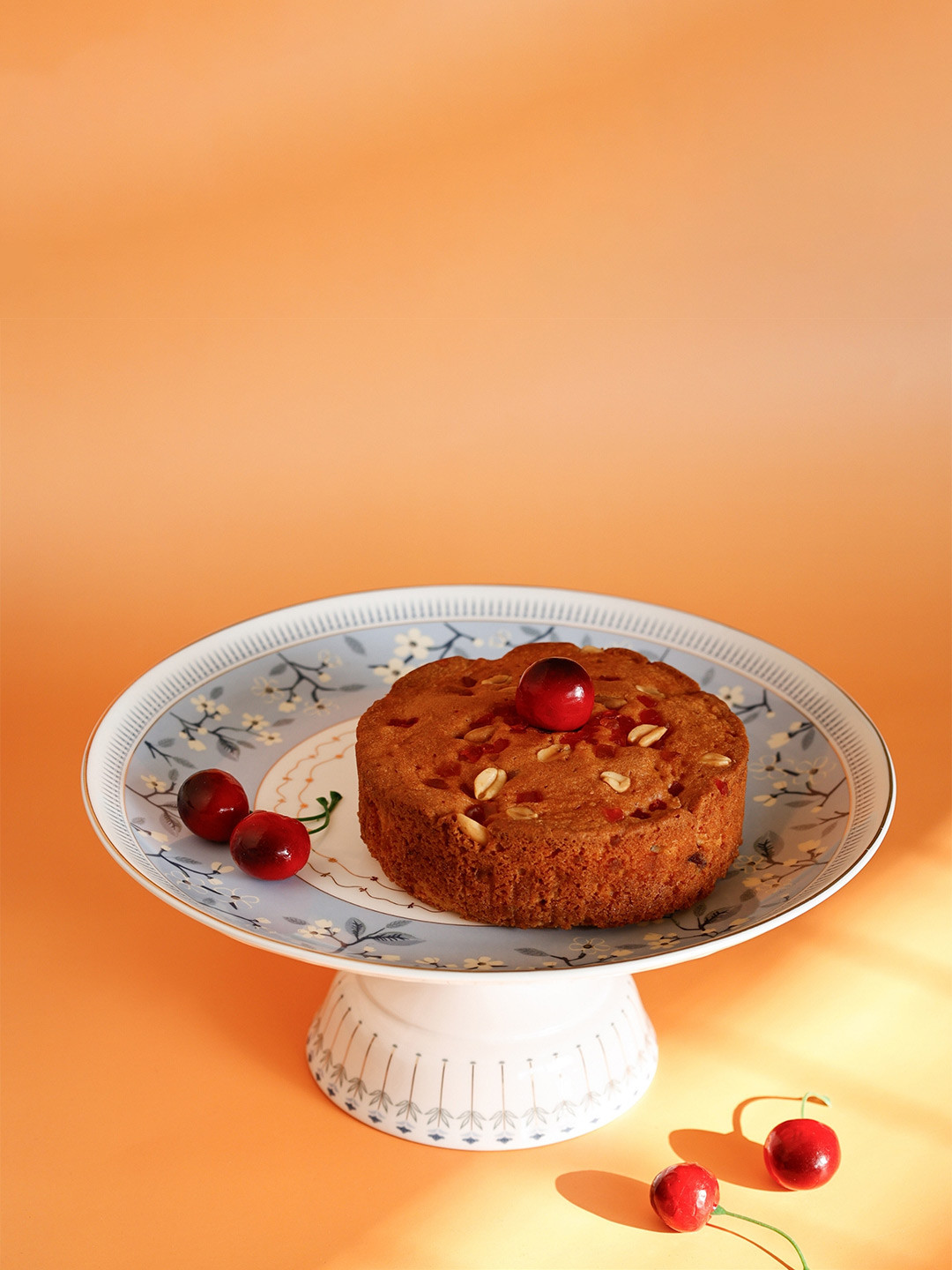 CLAY CRAFT Magique By The Wishing Chair River Of Flowers Cakestand- Dia-27Cm (T02)