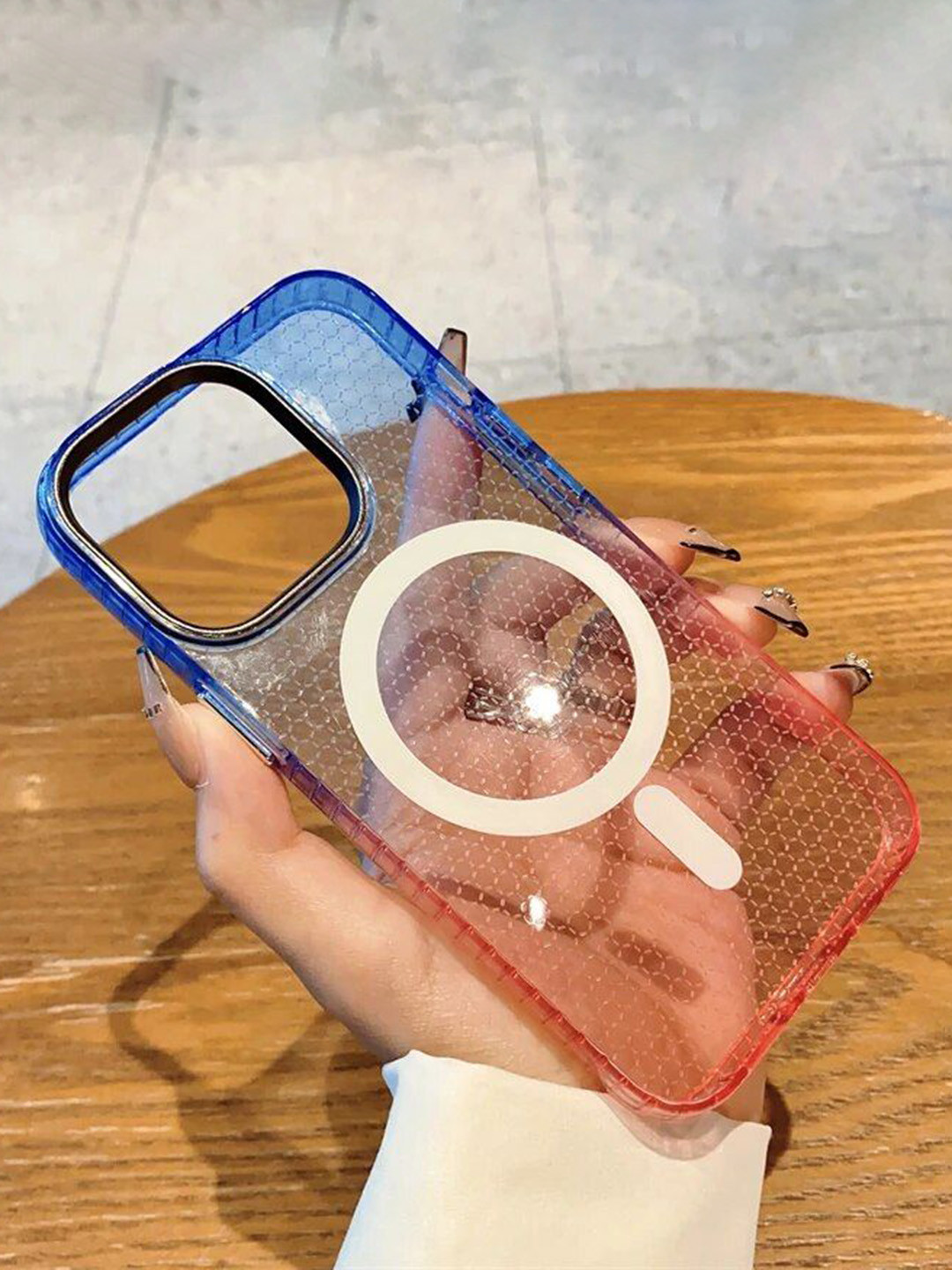 Luxury Kase LK080 Fashion Gradient iPhone 11 Back Case