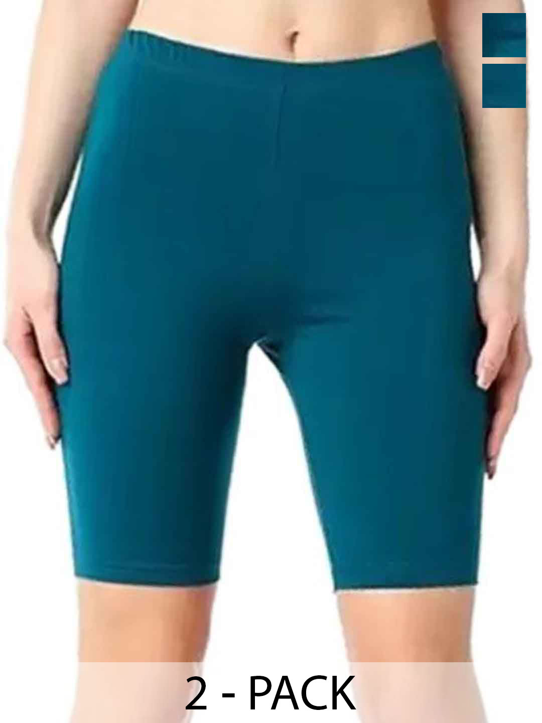 Diving Deep Pack Of 2 Pure Cotton Boy Shorts Briefs 10Royal Blue 2Shorts-2 Pc__4XL
