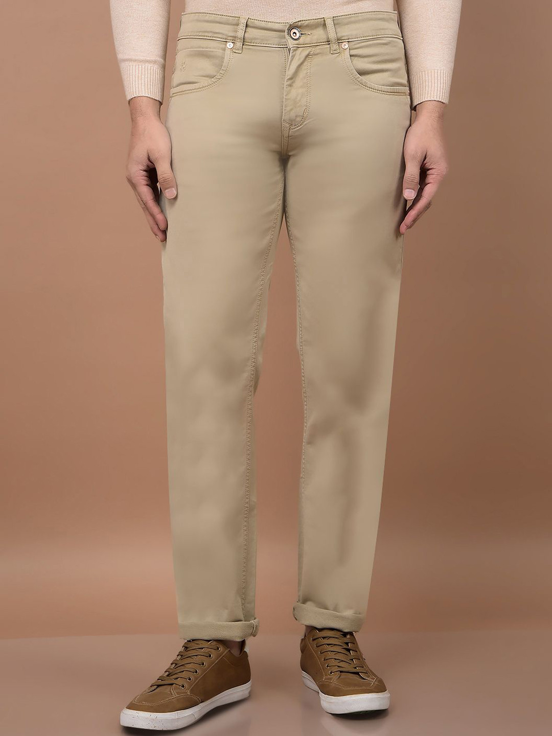 Crimsoune Club Men Slim Fit Heavy Fade Stretchable Jeans