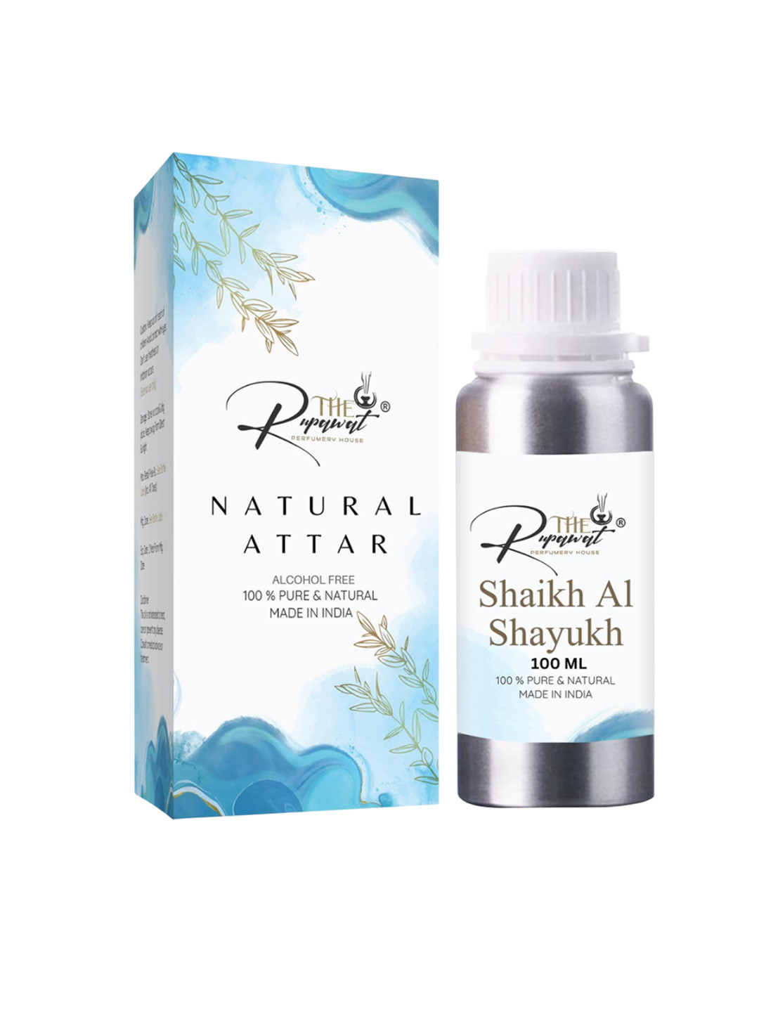 THE RUPAWAT Perfumery House Shaikh Al Shayukh Natural & Alcohol Free Attar - 100 ml