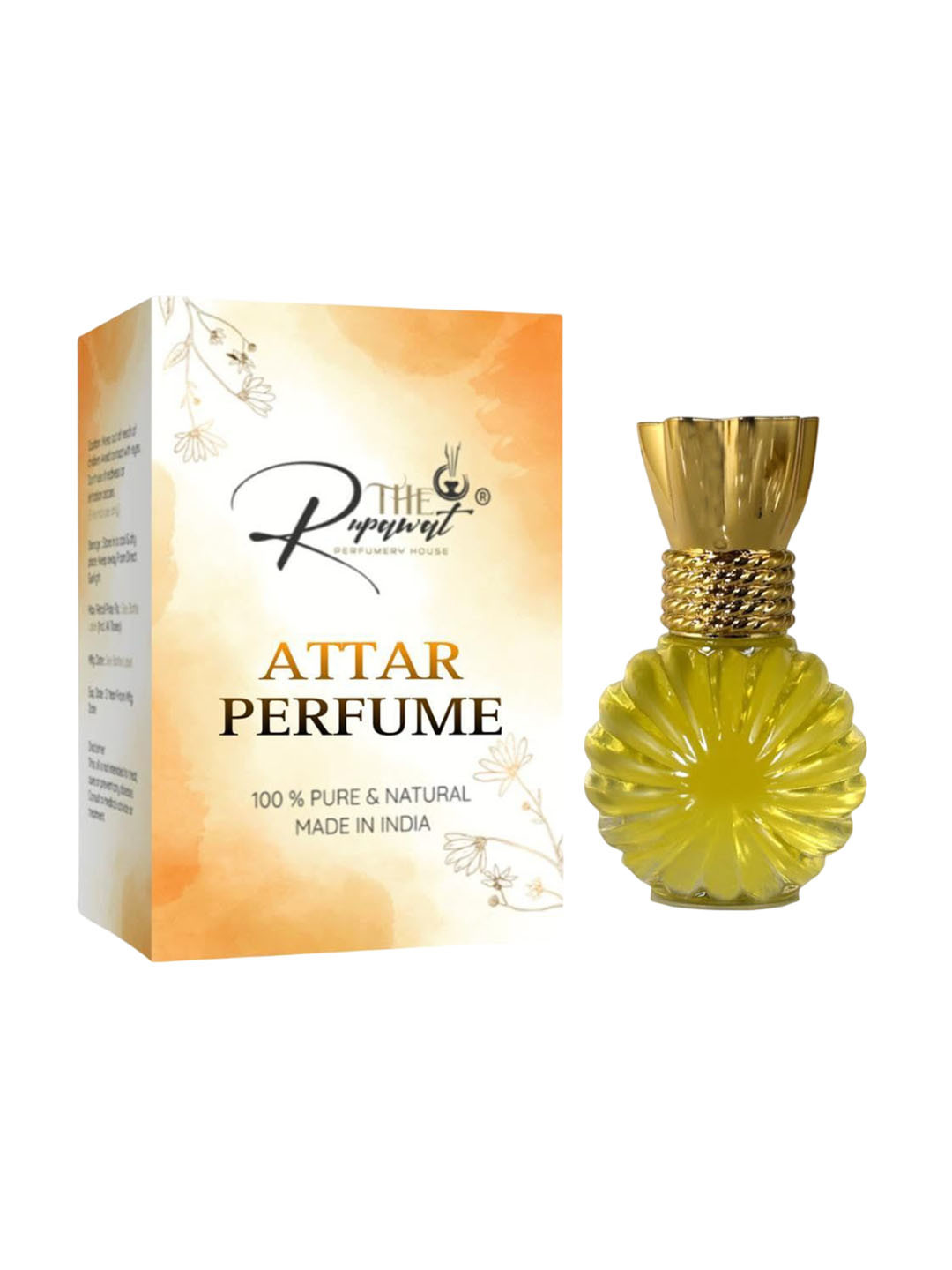THE RUPAWAT Perfumery House Scents Of Humor Premium Natural & Alcohol-Free Attar - 12 ml