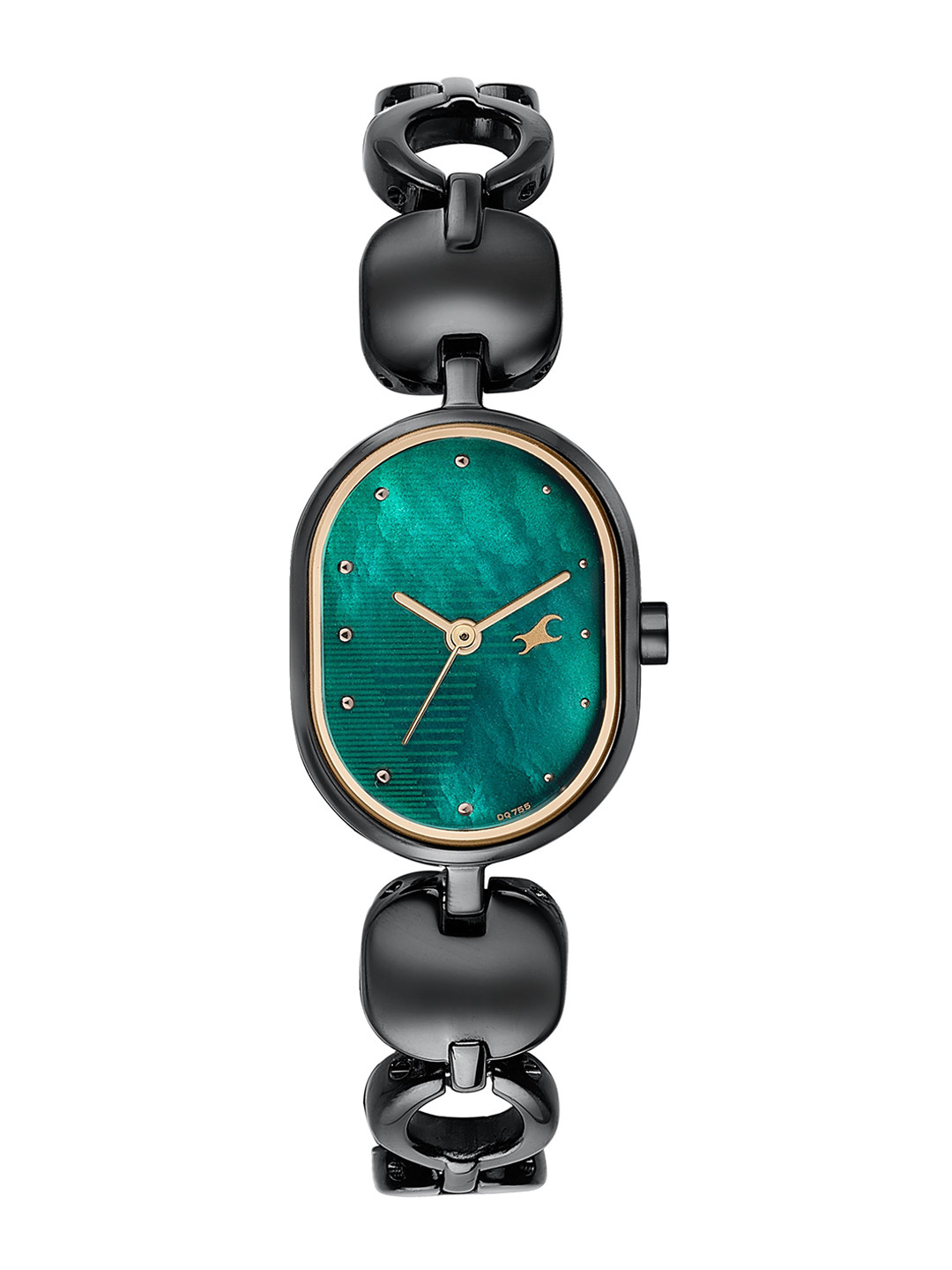 Fastrack Women Brass Dial & Straps Watch 6309NM01