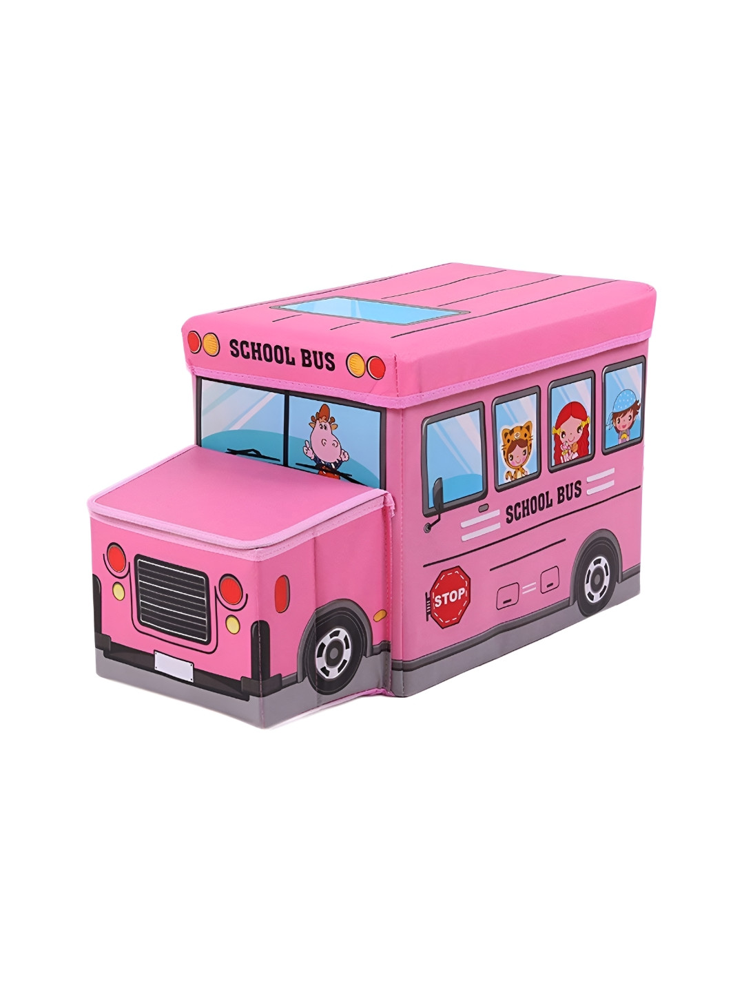 Inditradition Pink & Blue Printed Super Strong Multi-Utility Organiser