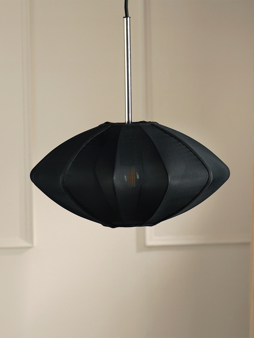 FIG Luxe Collection Textured Georgette Tokyo Pendant Lamp