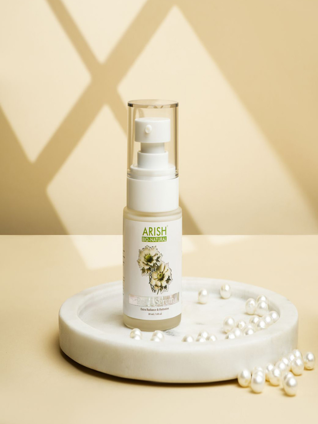 ARISH BIO-NATURAL Pearl Serum For Extra Radiance & Hydration - 30 ml
