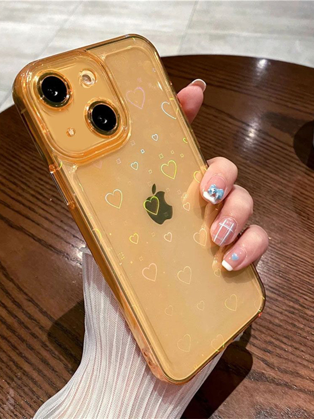 Luxury Kase LK121 3D Laser iPhone 14 Plus Back Case