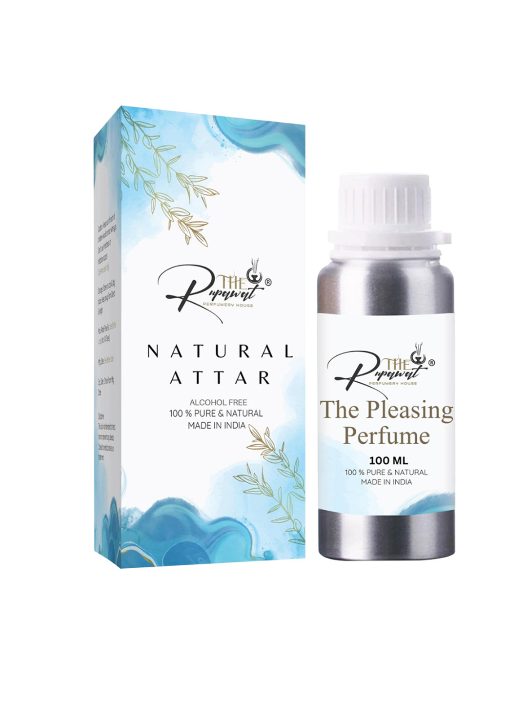 THE RUPAWAT Perfumery House The Pleasing Perfume Natural & Alcohol Free Attar - 100 ml