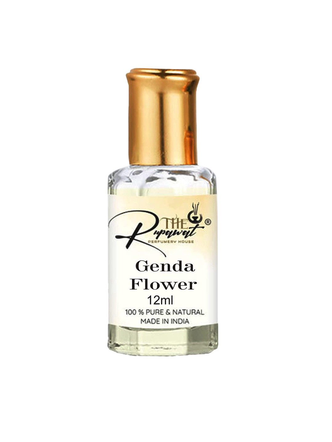 THE RUPAWAT Perfumery House Genda Flower Natural & Alcohol-Free Attar - 12 ml