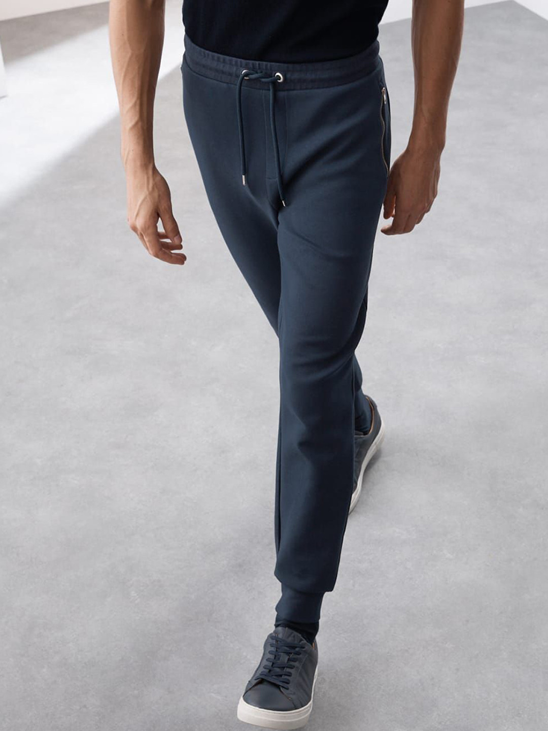 Marks & Spencer Regular Fit Cotton Rich Performance Cuffed Joggers