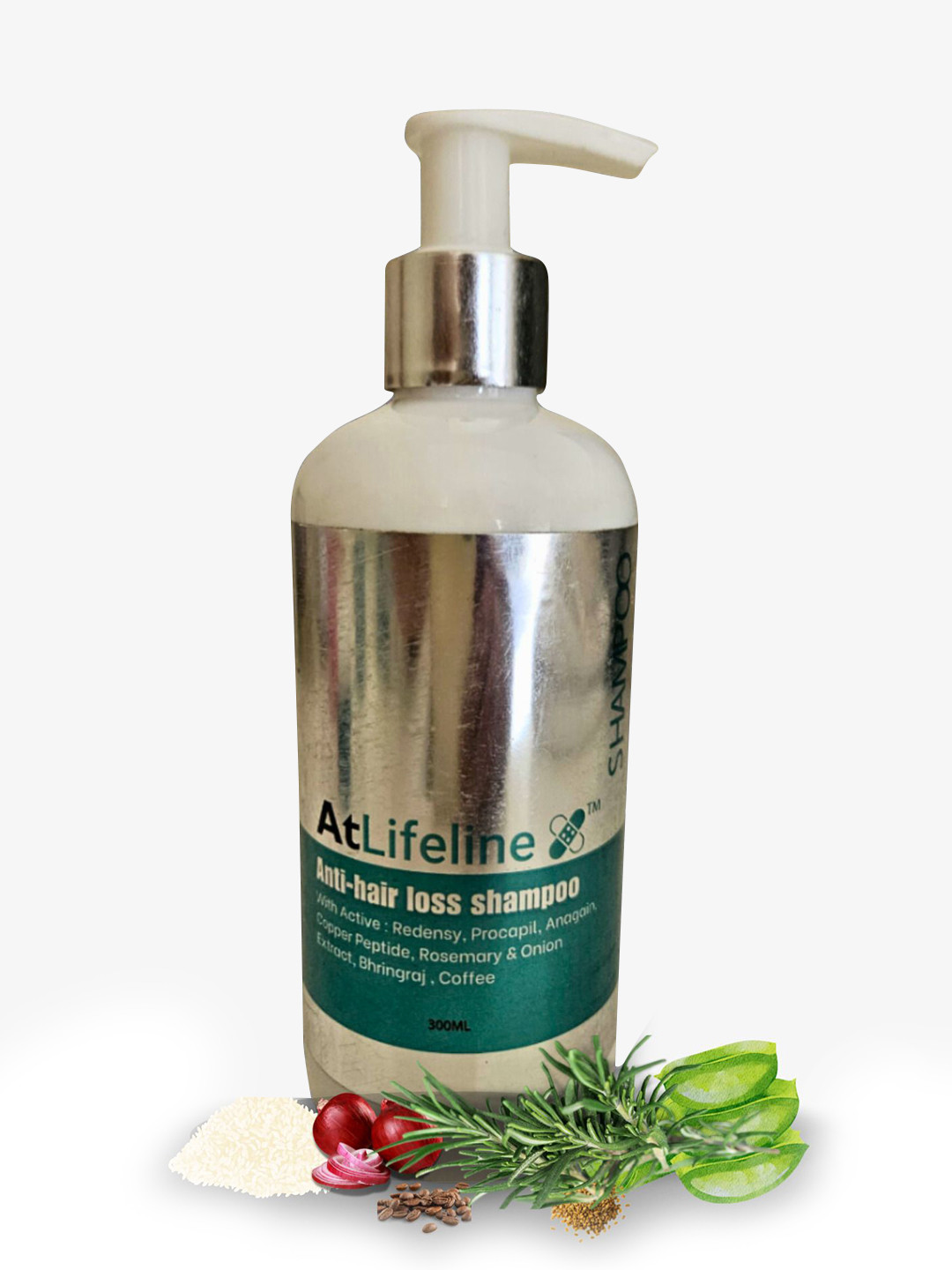 Atlifeline Anti Hair Loss Shampoo With Anagain - 300 ml