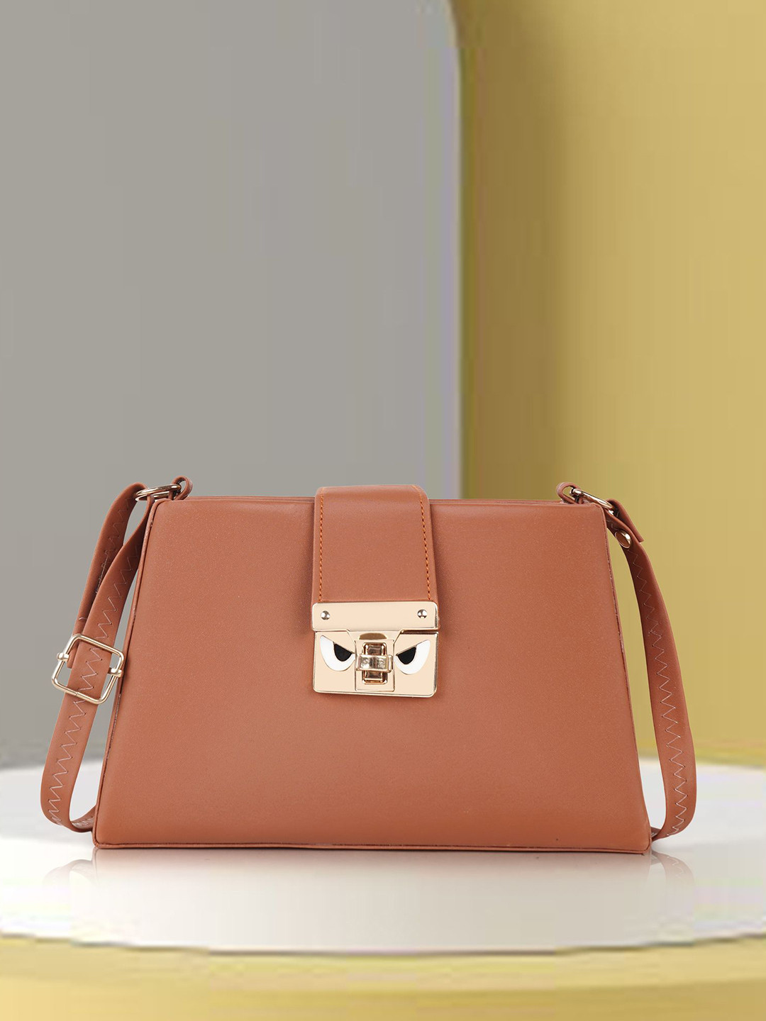 YOYOWING Women Solid Shopper Leather Sling Bag